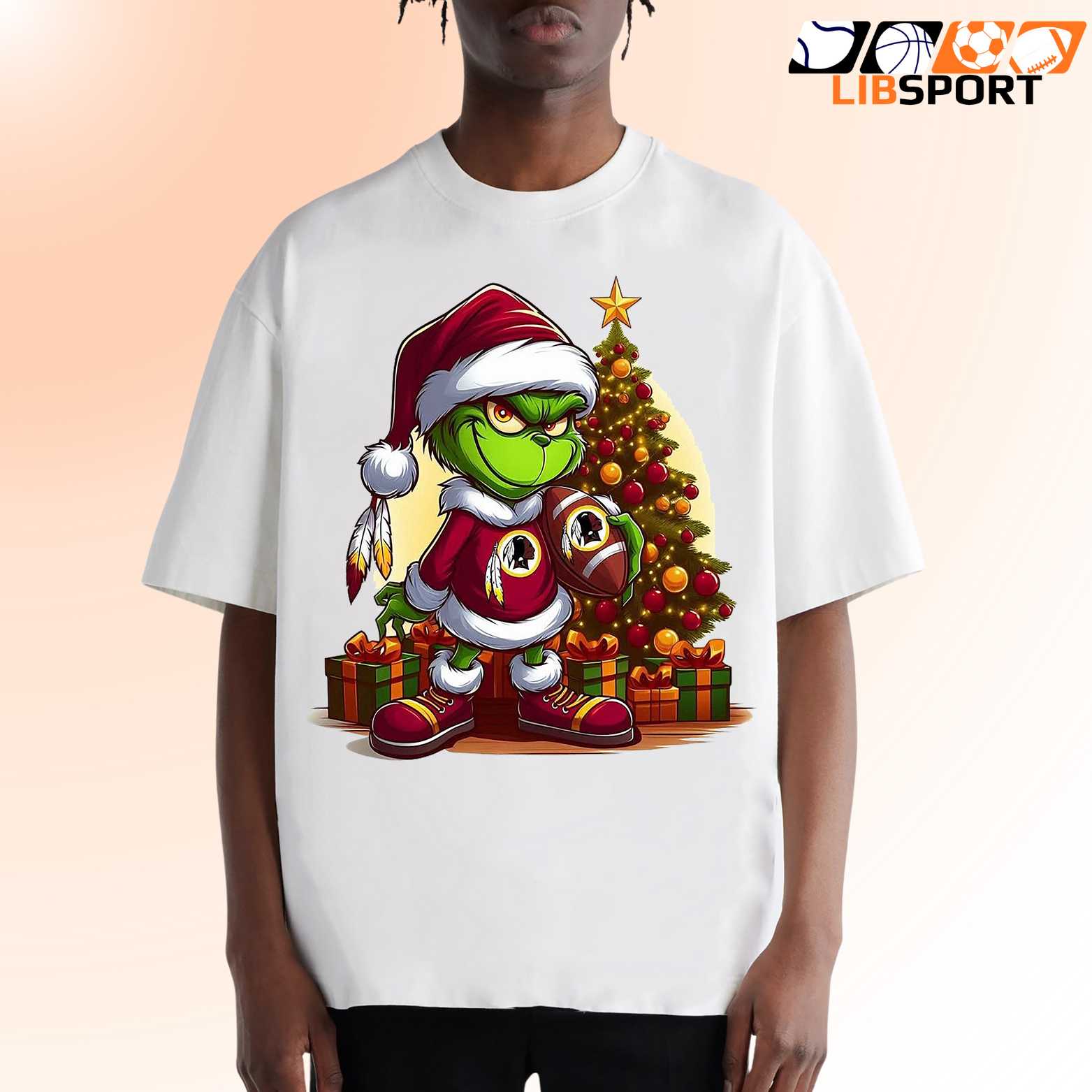 Washington Commanders Grinch T-Shirt, Unisex Game Shirt